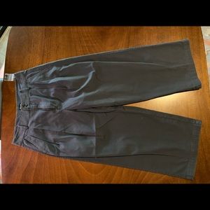 Madewell Pleated Crop Pants